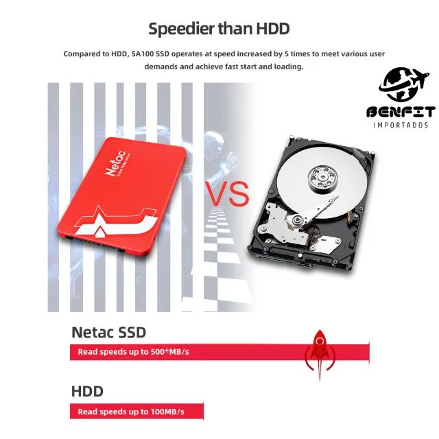 Ssd Sata 3 Netac 512gb - Foto 4