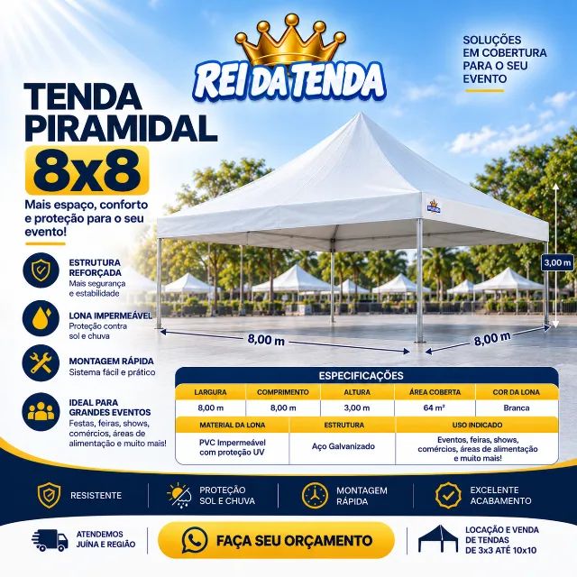 Tenda Piramidal - Foto 2