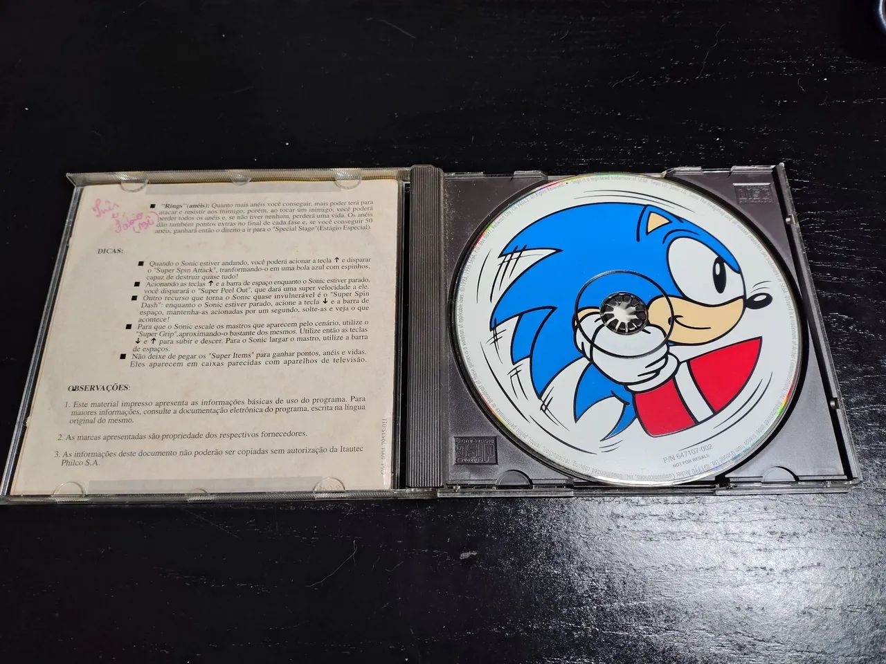Sonic cd windows 95 raro - Foto 3