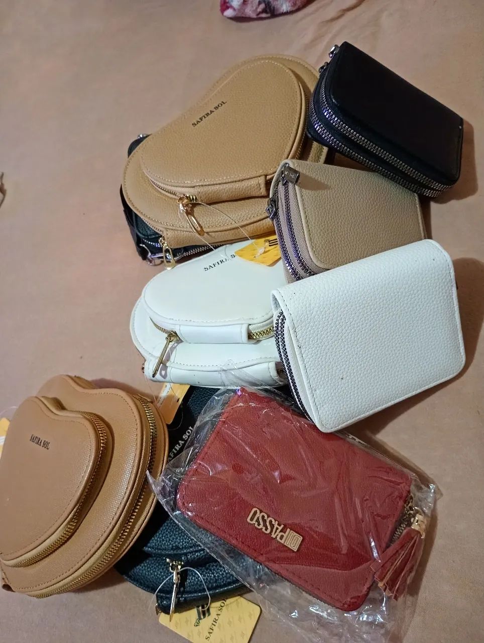 Lote de bolsas e carteira  - Foto 4