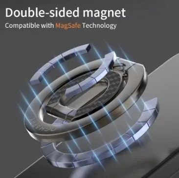 SUPORTE CELULAR ANEL MAGNETICO DOBRAVEL - Foto 3