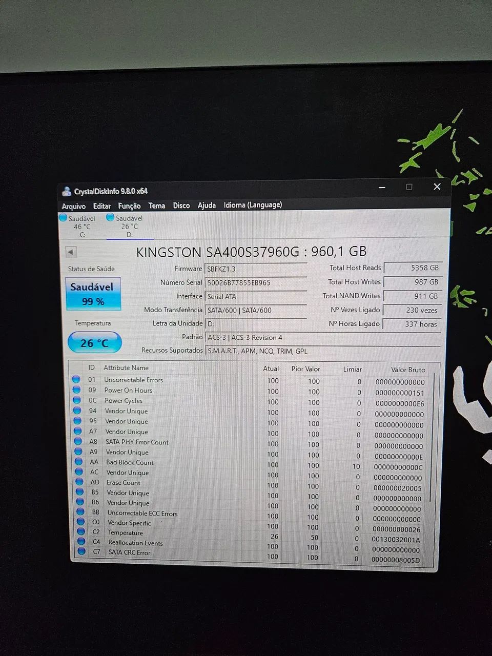 SSD SATA KINGSTON 1TB  - Foto 2