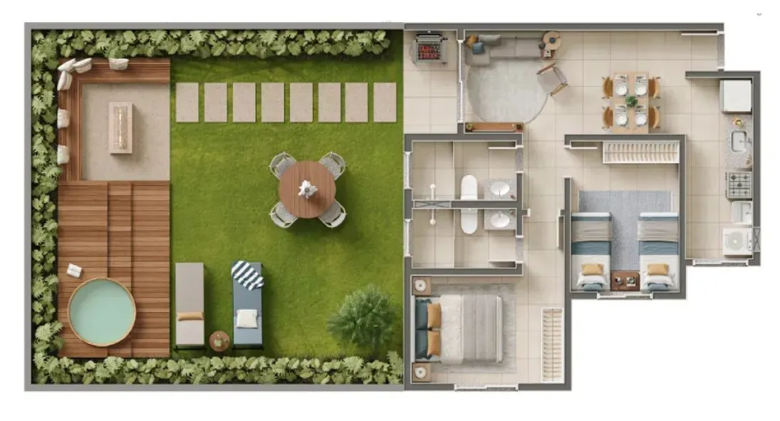 PLANTA 121m²