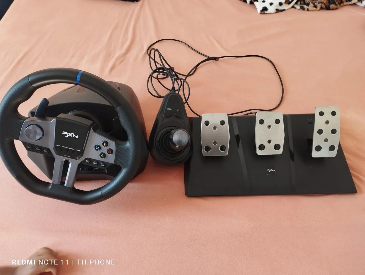 Volante simulador gamer pxn . - Foto 4
