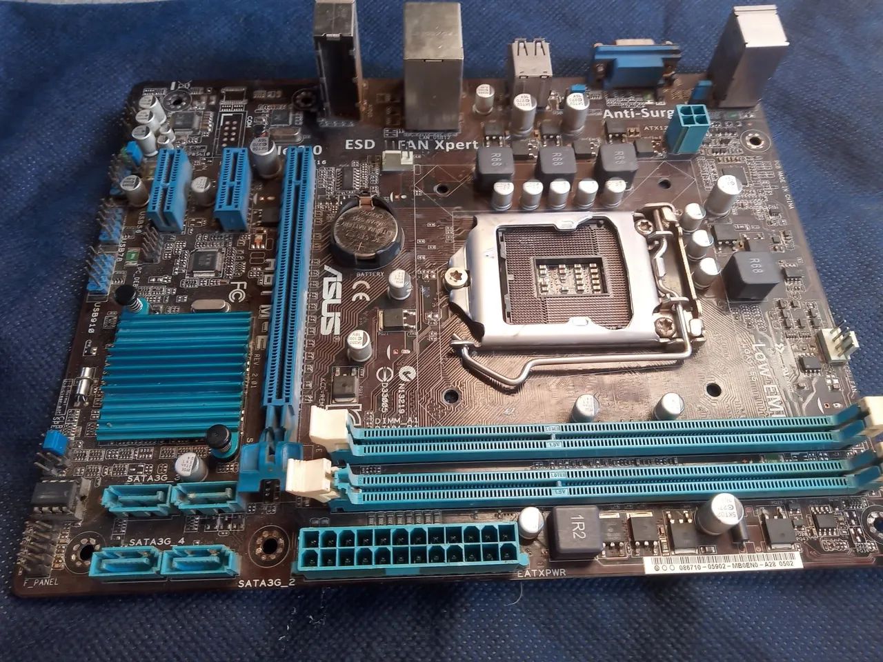 Placa mãe com defeito