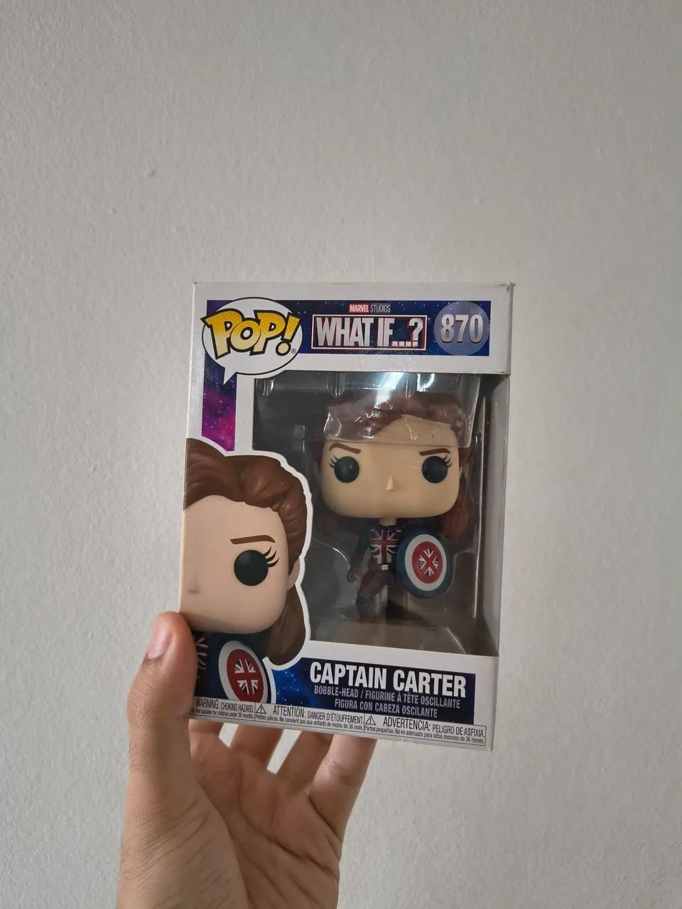 FUNKO CAPITÃ CARTER (WHAT IF...?) MARVEL 