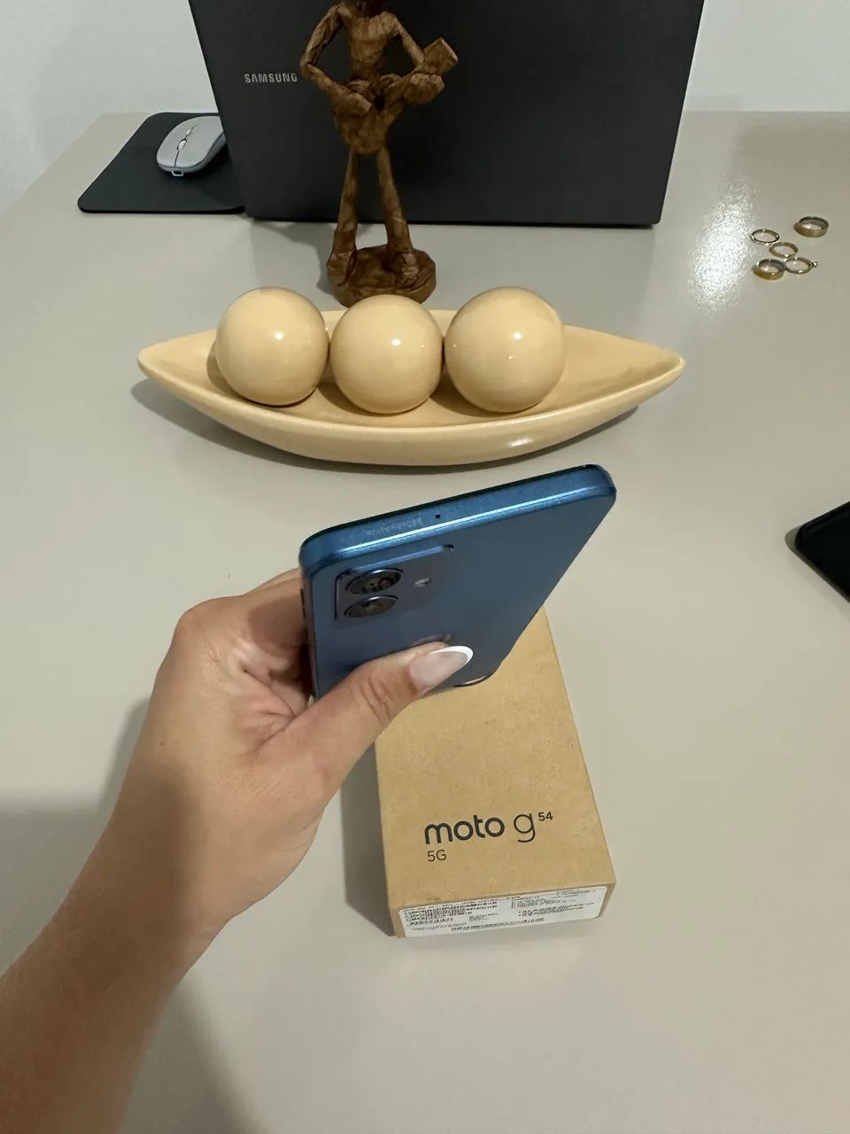 Celular moto G54 semi novo  - Foto 2