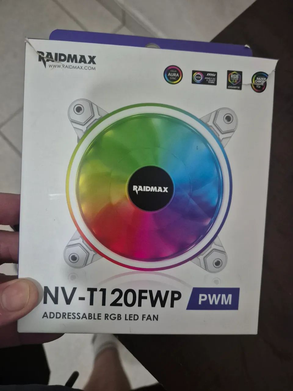 Ventoinha PC 120 ARGB - Raidmax