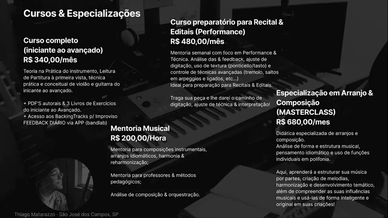 Aulas de Violão, Teoria Musical e Composição - Foto 3