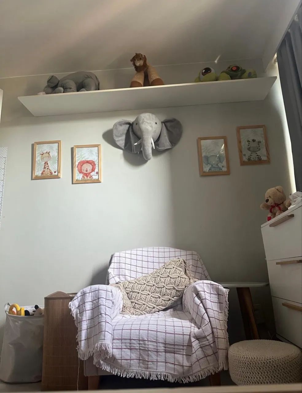 Cabeça de elefante pelúcia - Foto 2