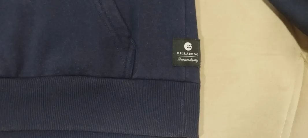Casaco de Moletom Azul da Billabong - Foto 4