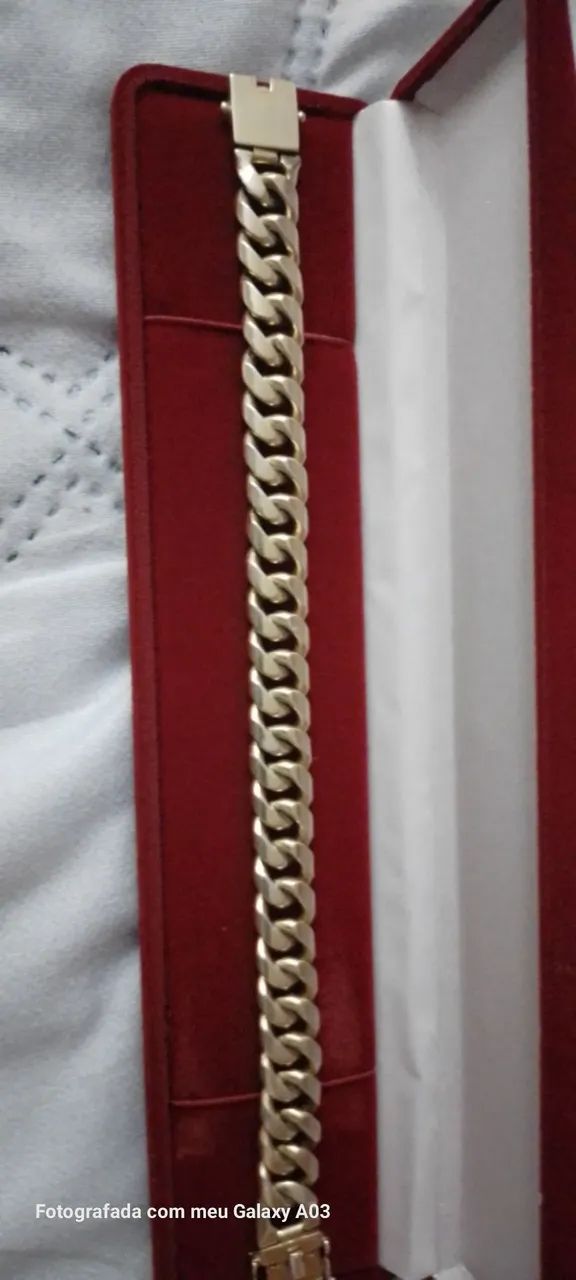 Pulseira estilo cubana 950 - Foto 2