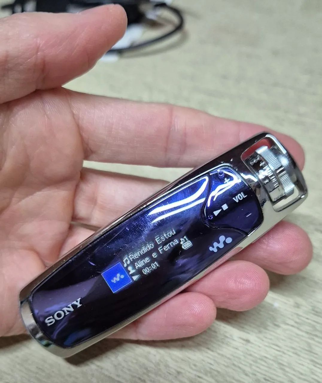 SONY WALKMAN NW-S705F 2GB ブルー　稼働品　② Sony Walkman NW-S705F 2GB Original - Vintage - Funcionando