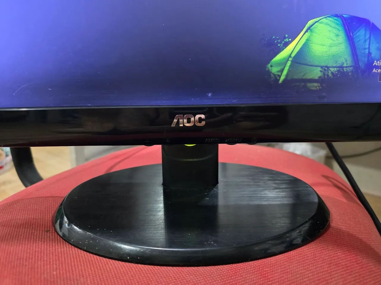 Monitor de LED AOC de 21,5 polegadas - Foto 3