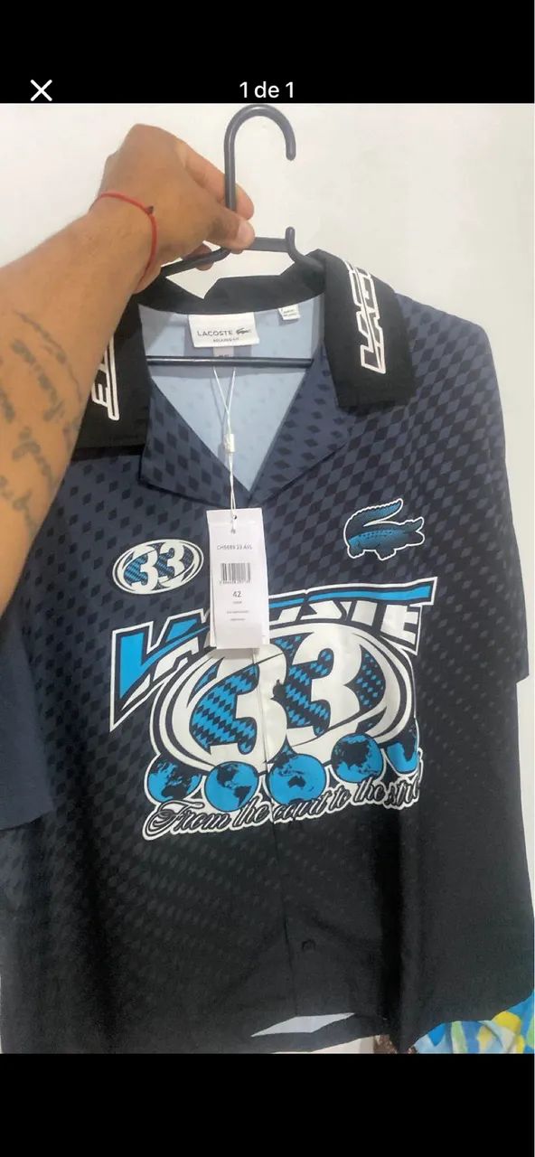 Camisão Lacoste 33 