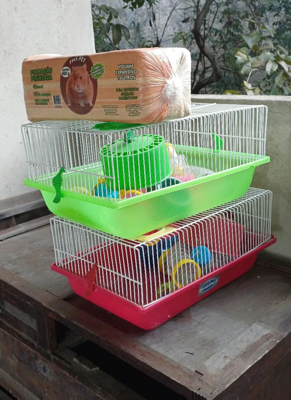 Gaiolas para Hamster (Bragança) - Pouquíssimo Usadas + Acessórios Intactos - Foto 3