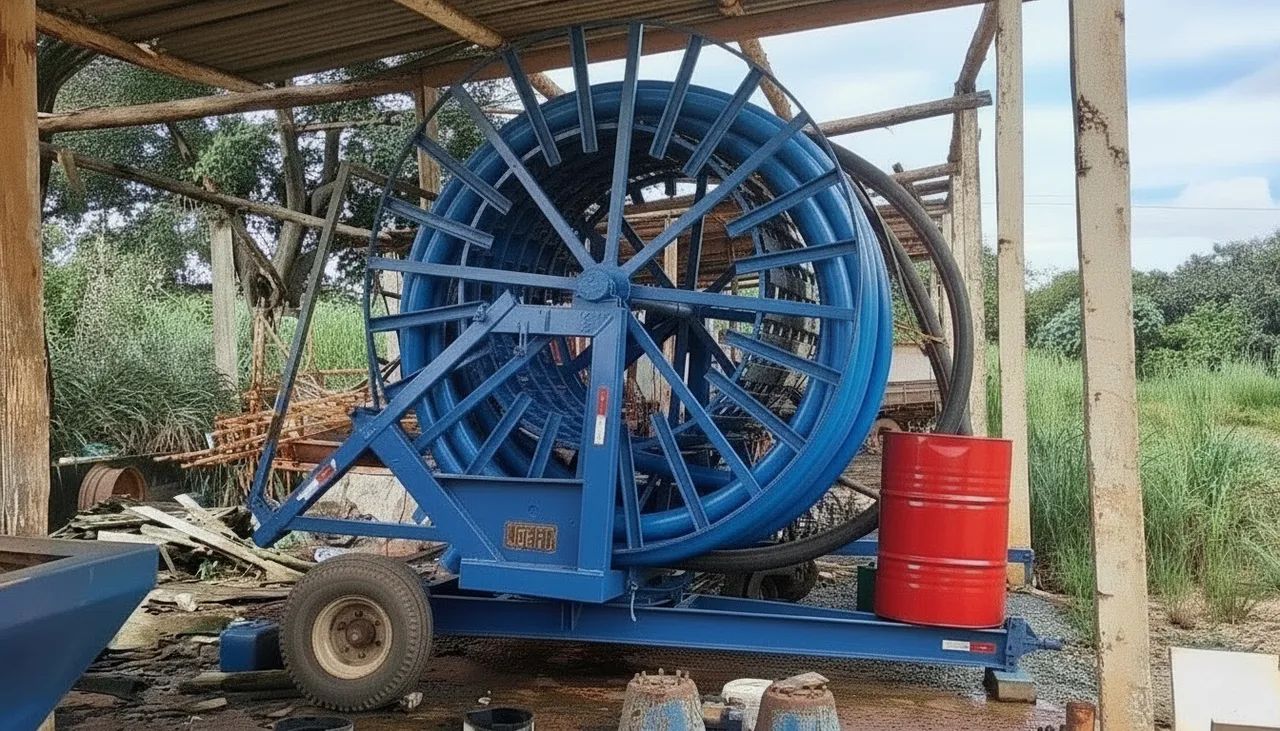 Carretel de irrigação