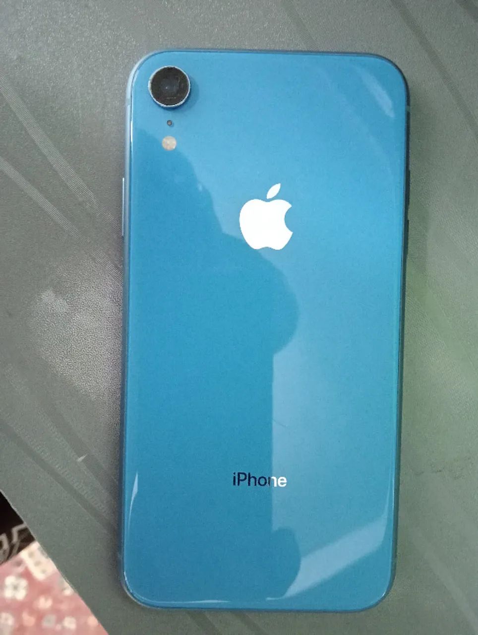 Carcaça completa IPhone XR azul - Foto 4
