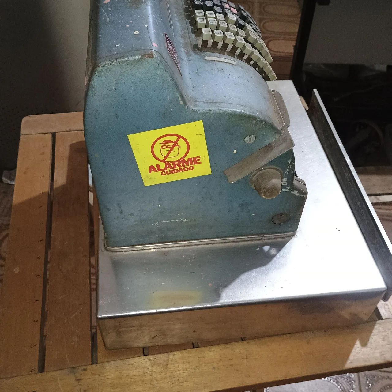 Antiga Máquina registradora  - Foto 4