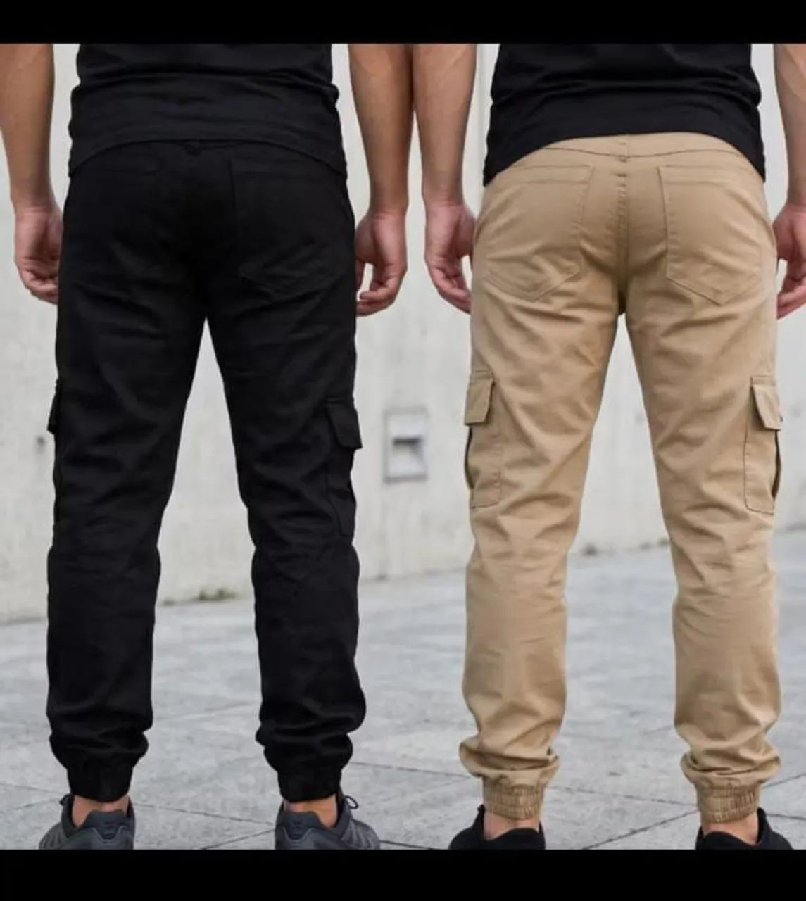 Calças jogger HIGH do p ao gg mas informações ZAP *40 - Foto 4
