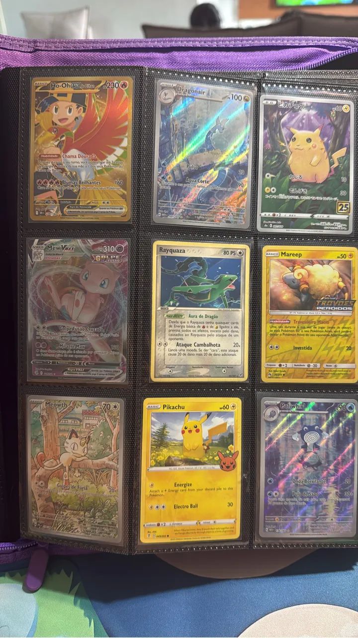 Venda e compra de cartas Pokémon, one piece 