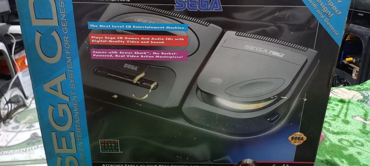 Sega cd na caixa - Foto 2