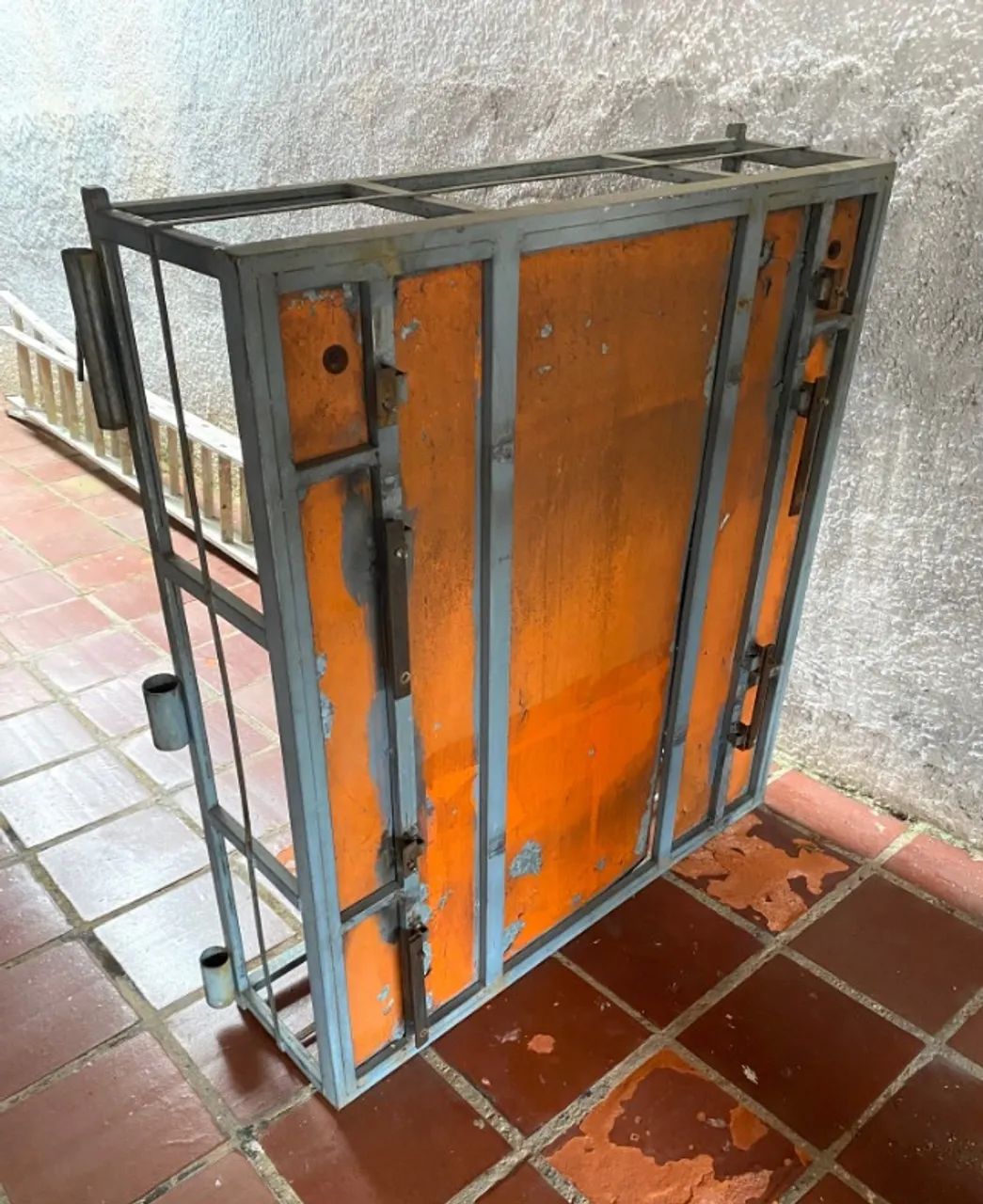 Bagageiro de Ferro Para Carro Suporte - Foto 3
