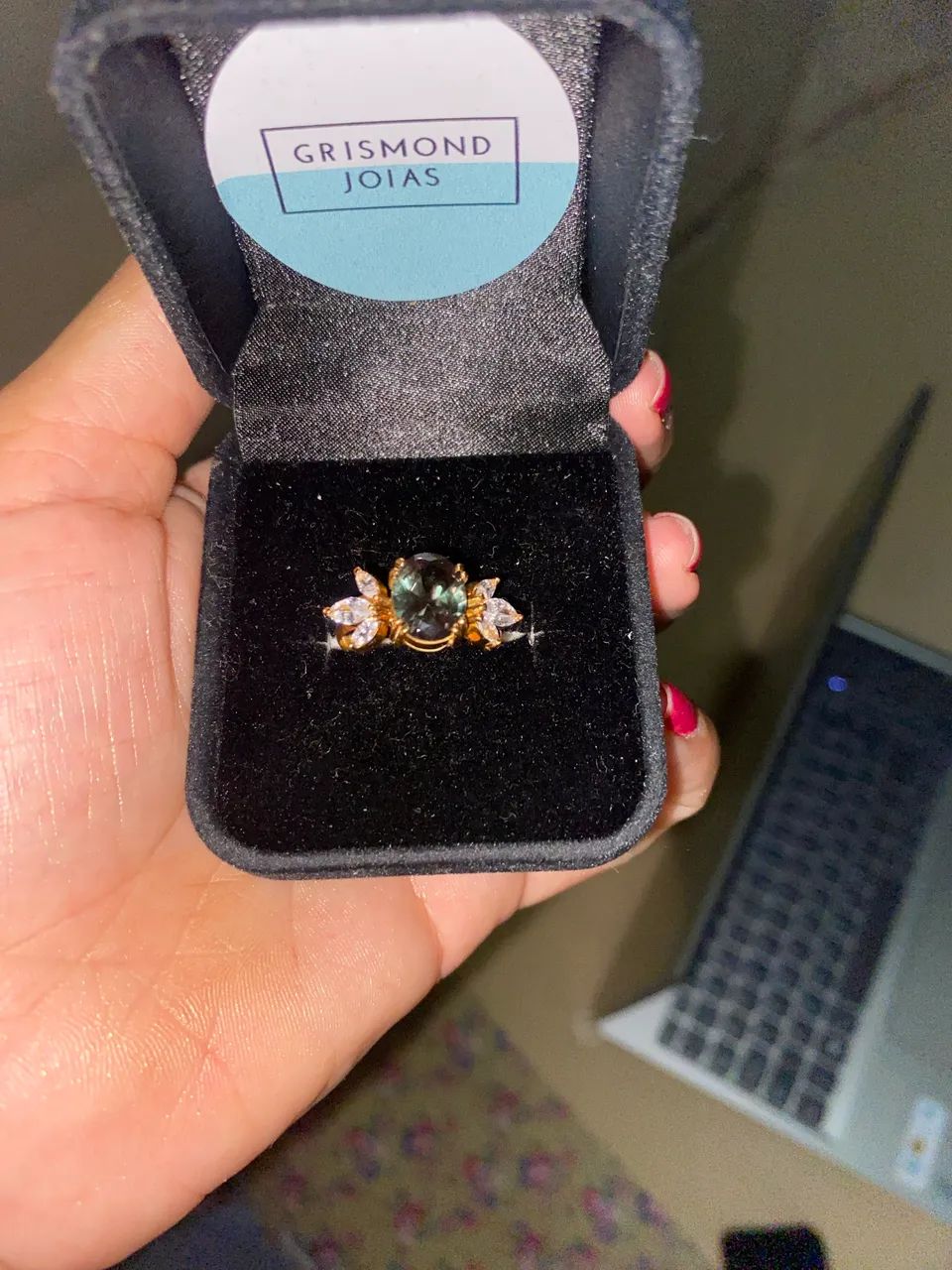 Vendo anel em ouro 18k  - Foto 4