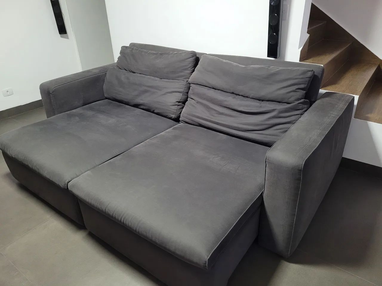 Sofa Retrátil Reclinavel Tokstok - Foto 5
