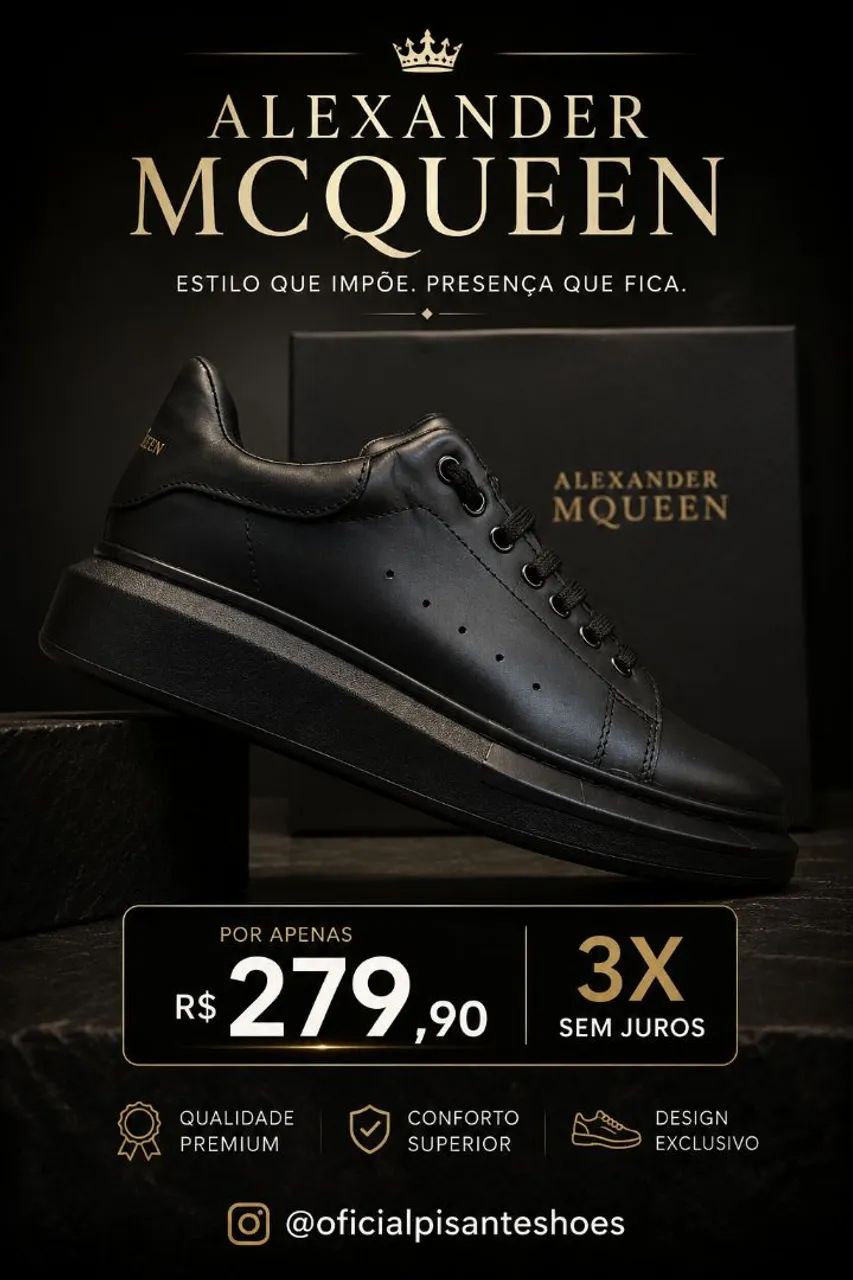 Sapatênis Alexander McQueen - Calçados - São Luís 1525833859 | OLX