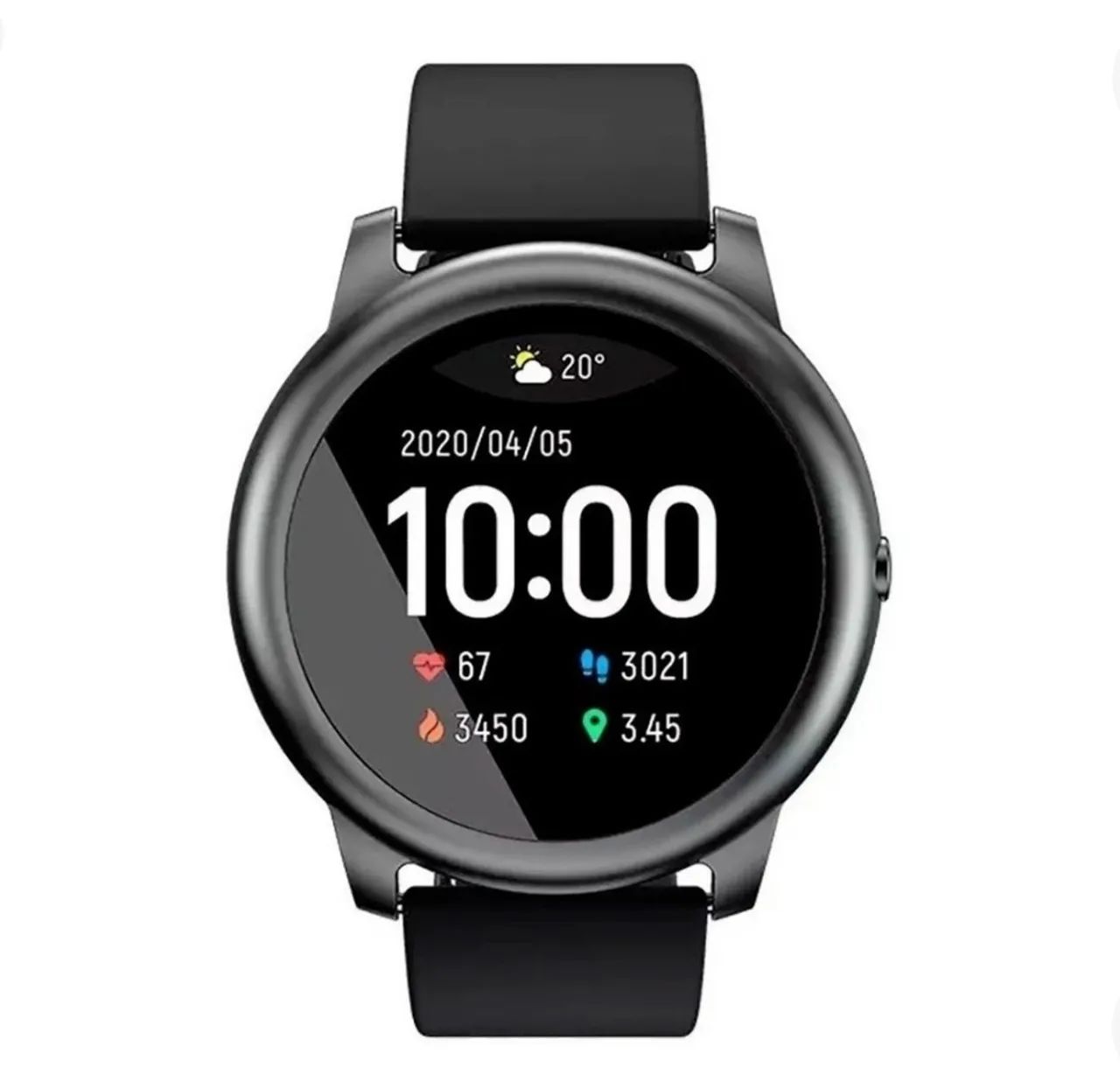 Relógio Smartwatch Haylou Solar Ls05 Preto - Foto 2