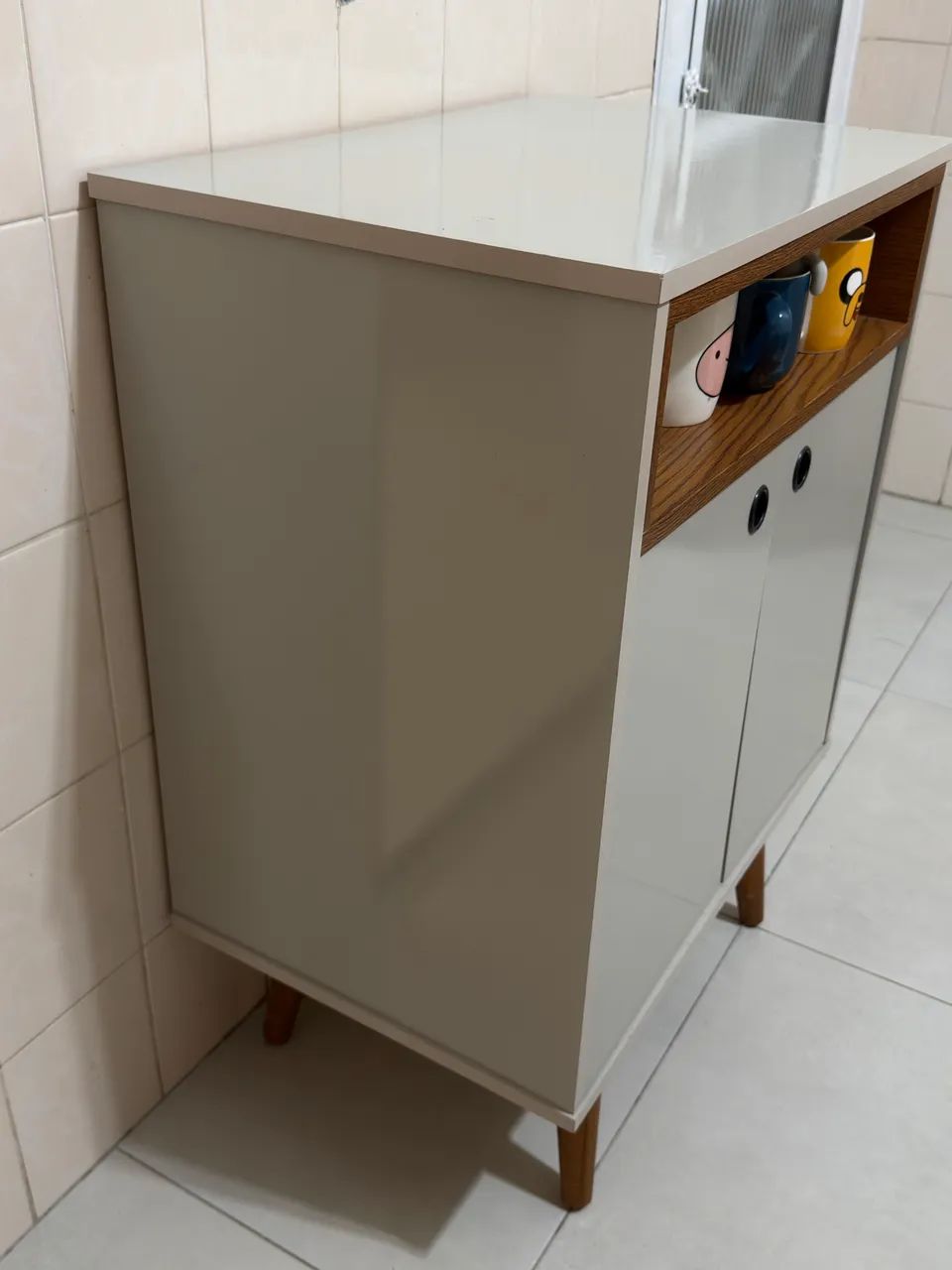 Armário de café e móveis de cabeceira - Foto 2