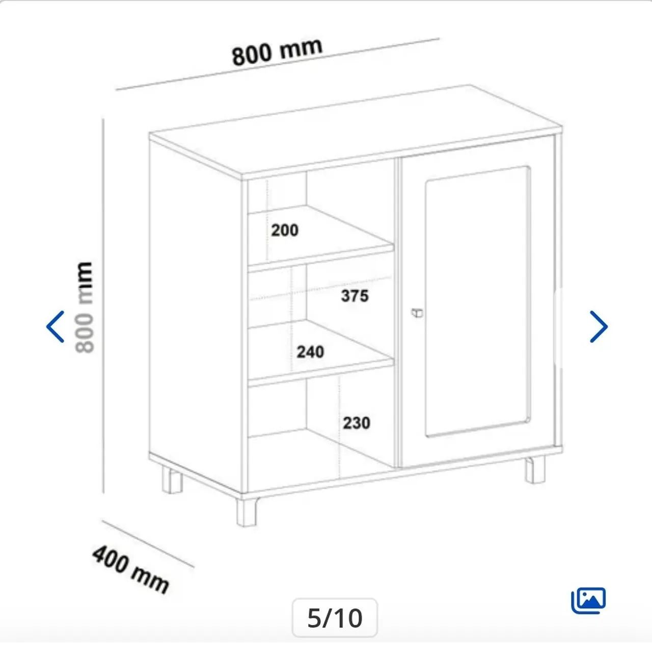 Rack, buffet e mesinha (o kit)436600454513971205