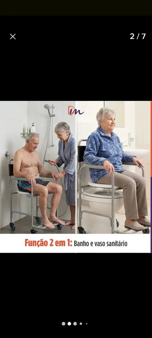 Cadeira de banho - Foto 3