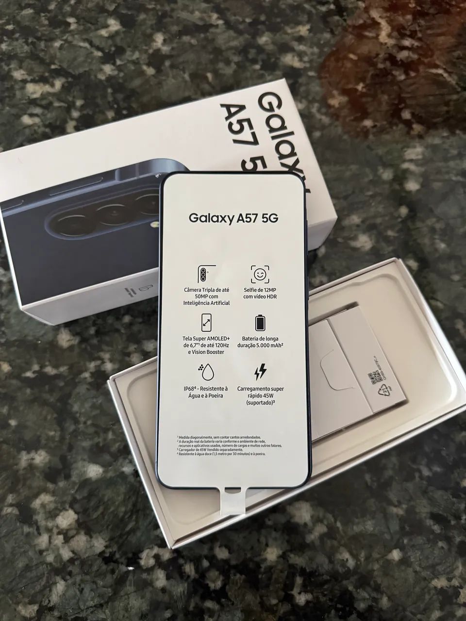 A57 256gb nota e caixa - zerado!! 
