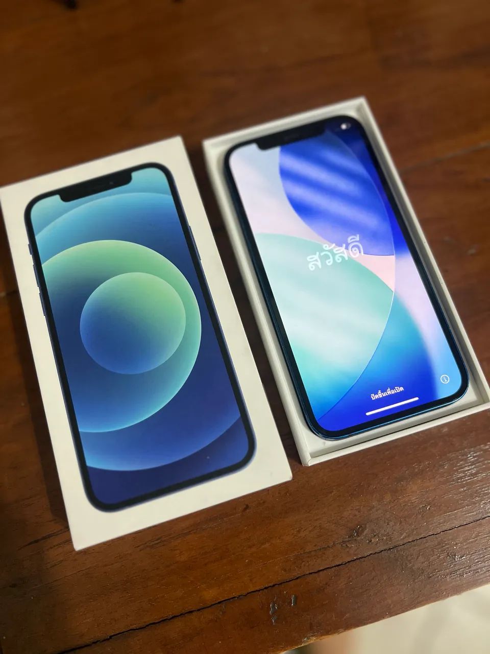 IPHONE 12 - 64g AZUL COM CAIXA - Celulares e Smartphones - Barra