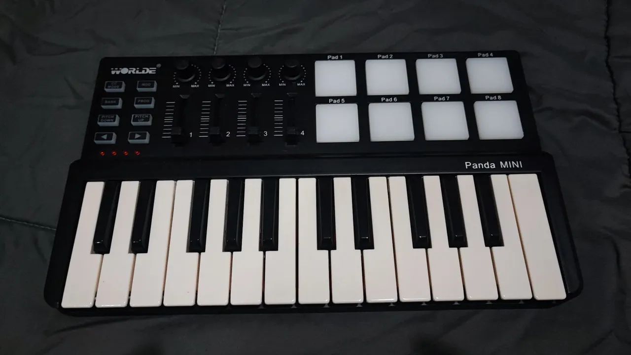 Teclado controlador Worlde panda mini - Foto 2
