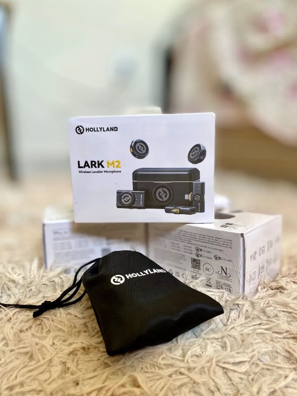 Microfone sem fio Hollyland Lark M2