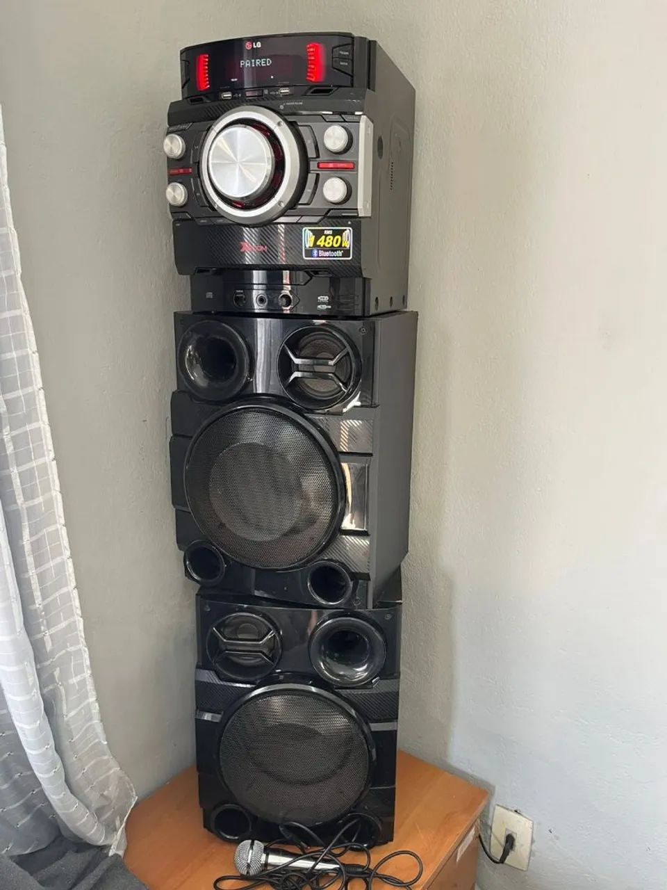 ALUGUEL DE SOM POTENTE - LG 1480W