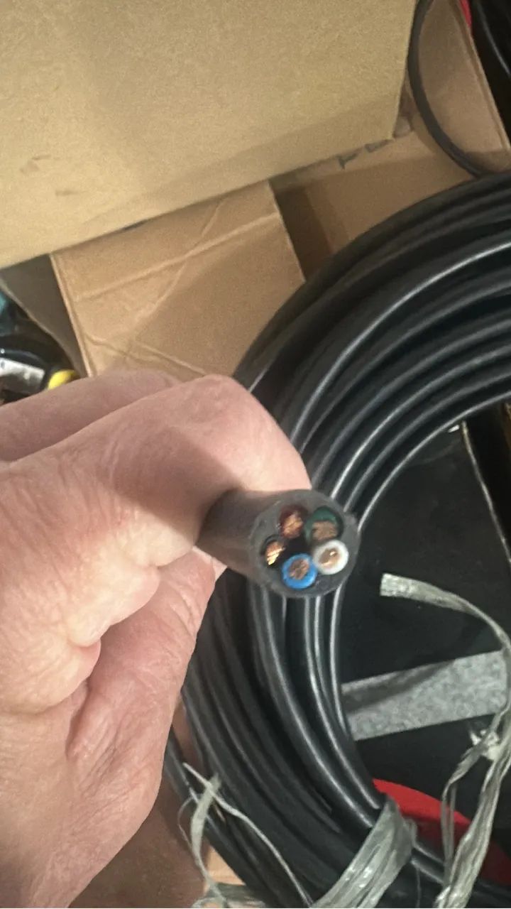Cabo PP 5x4mm