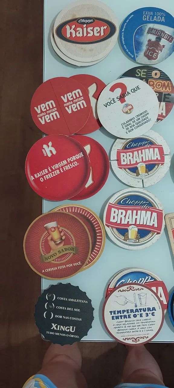 Coleção bolachas de chopp e cerveja 