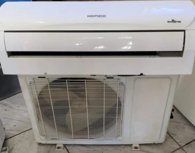 9 BTUs inverter funcionando 