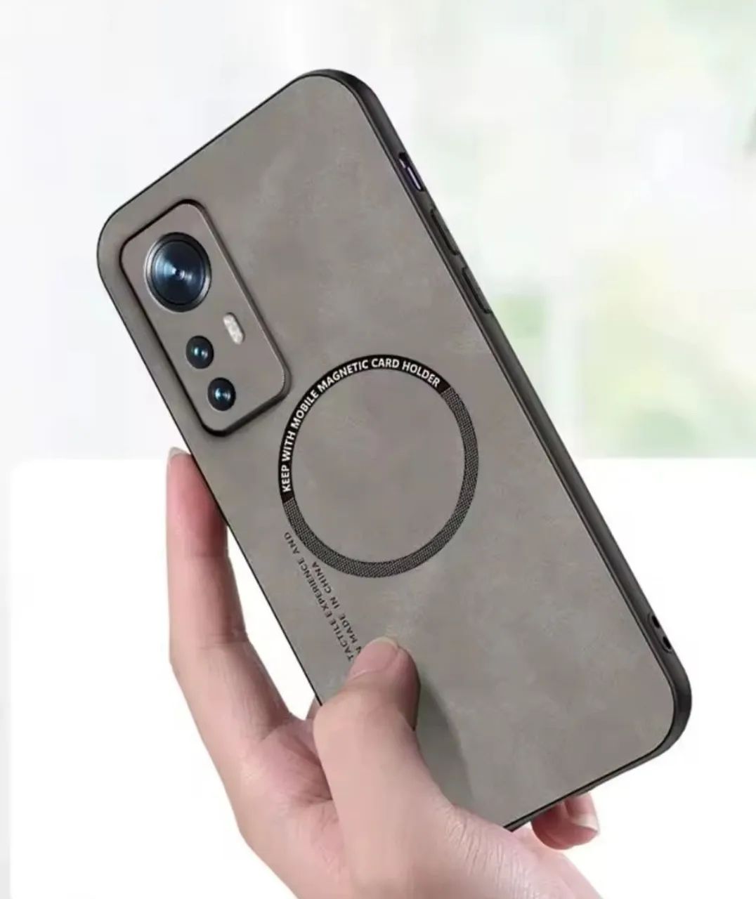 Capa de celular Xiaomi 12 preta - Foto 2