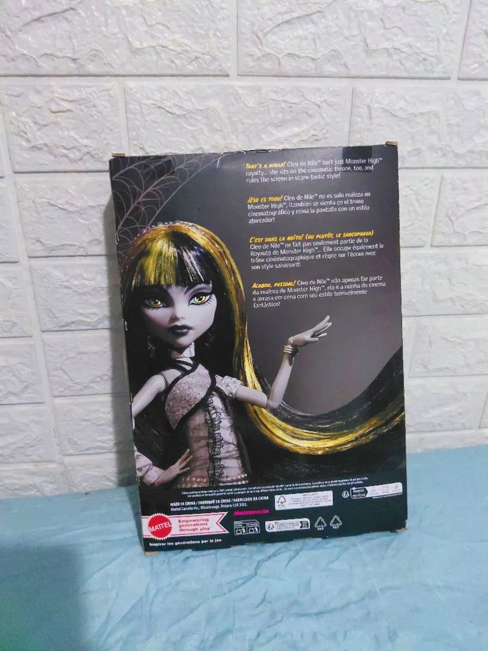 Monster high reel drama (caixa)