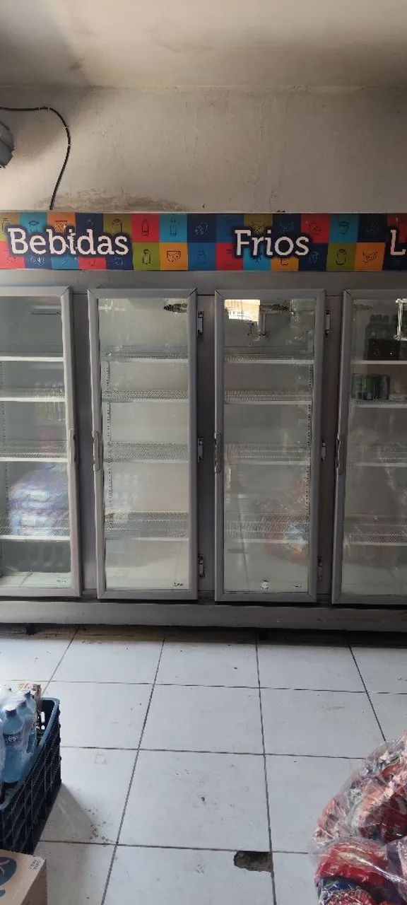 Freezer vertical fricon