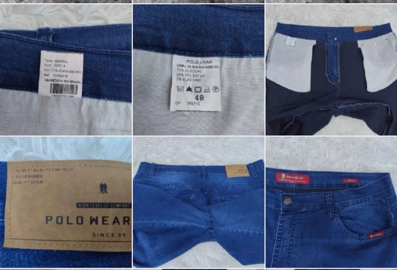 Calça Jeans Pool Wear Slim 48  - Foto 5