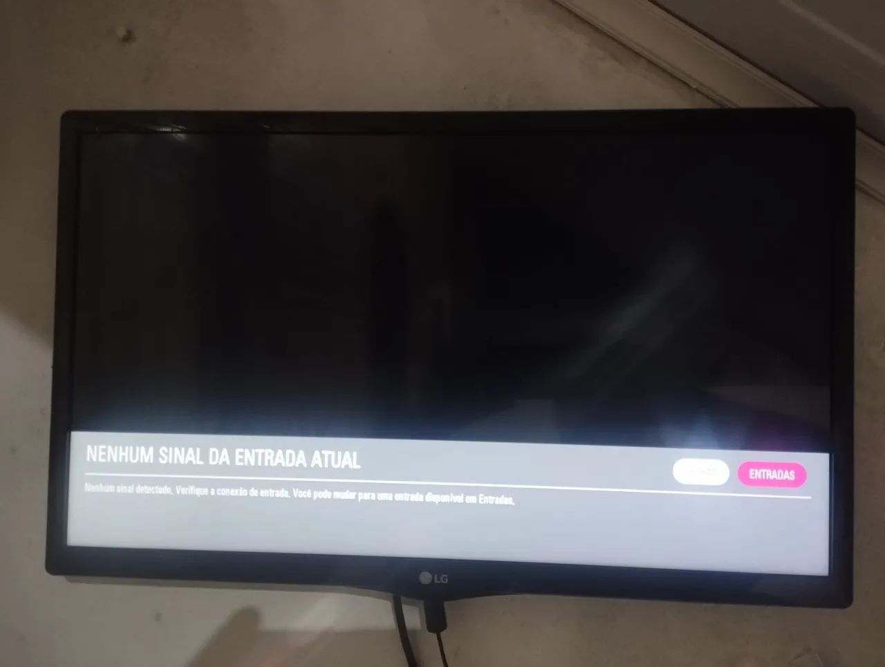 Tv LG 24 led funcionando perfeitamente 