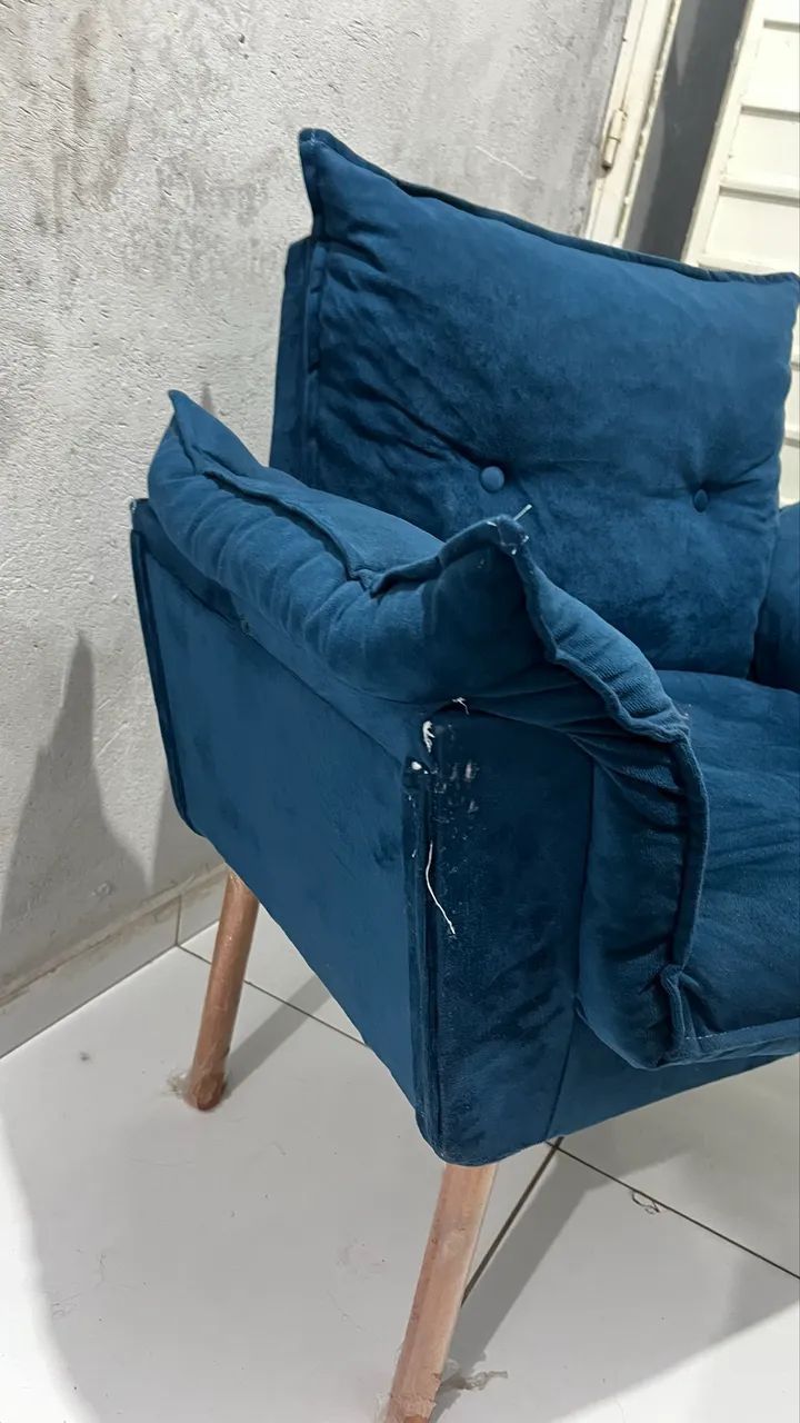 2 Poltronas opala de suede (valor unid.) - Foto 4