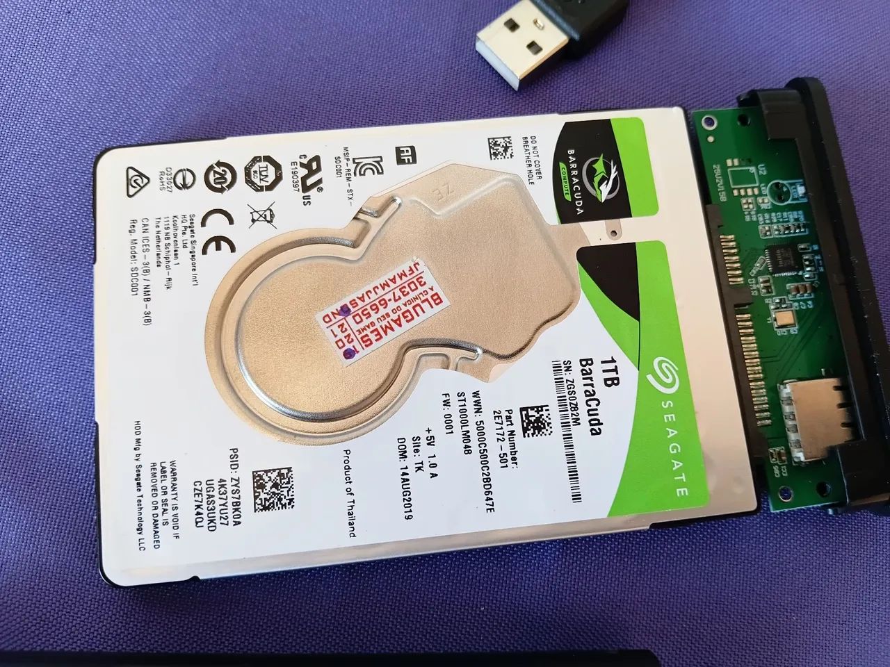 Hd 1 tb seagate ótimo estado 