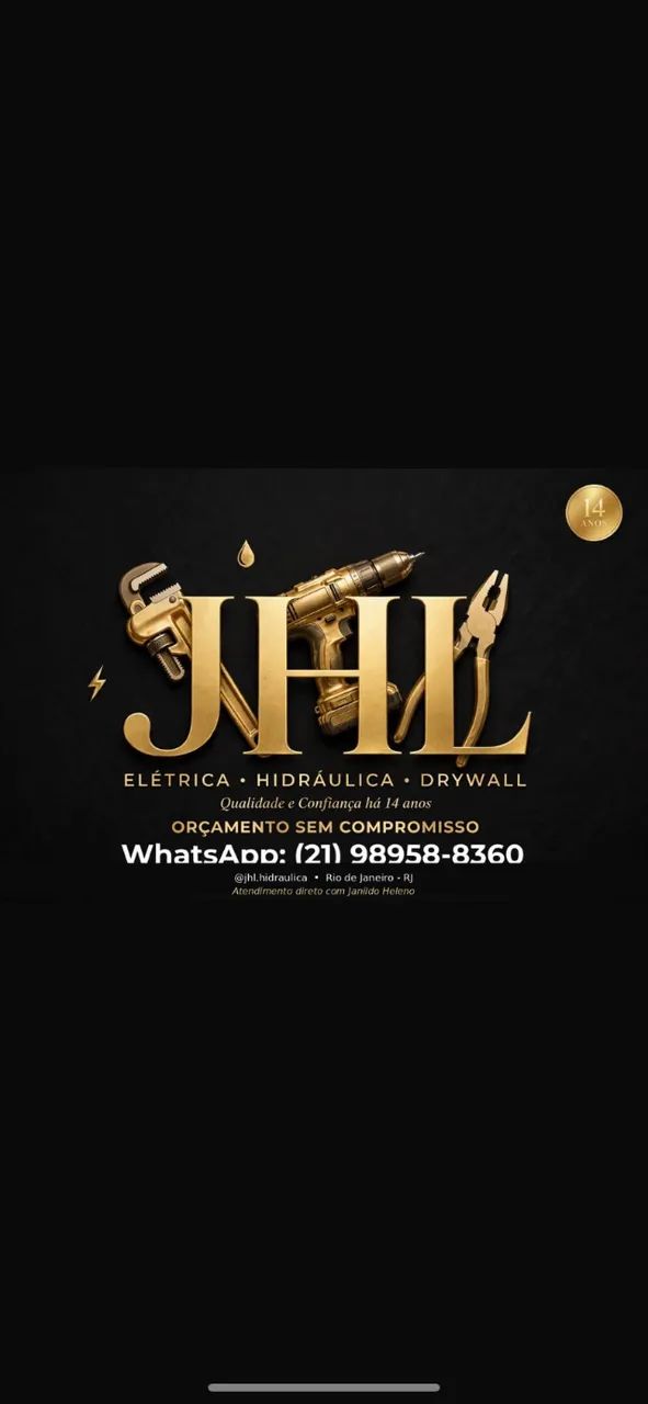 Hidráulica, elétrica e drywall 